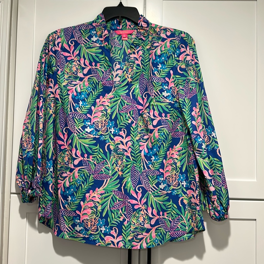Lilly Pulitzer blouse size large